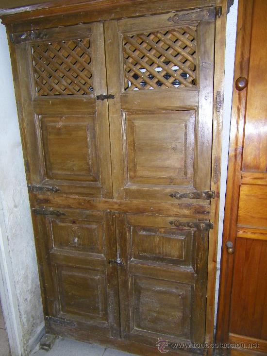 Antig&uuml;edades: ALACENA RUSTICA DE PINO - Foto 4