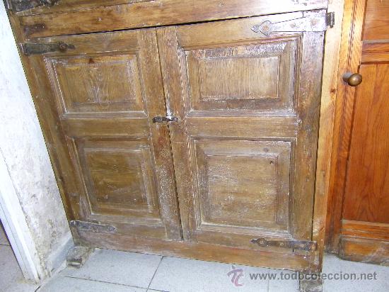Antig&uuml;edades: ALACENA RUSTICA DE PINO - Foto 5