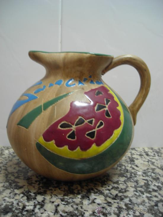 Antig&uuml;edades: JARRA CERAMICA  SANGRIA - Foto 1