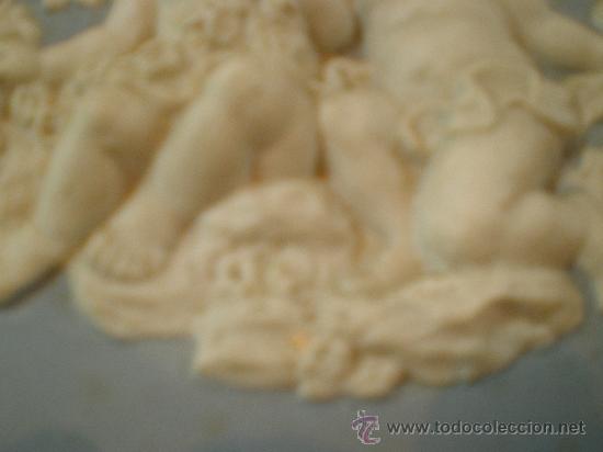 Antig&uuml;edades: placa en biscuit - Foto 2