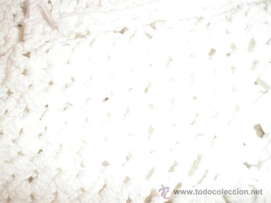 Antig&uuml;edades: cubrecama o colcha ganchillo - Foto 5
