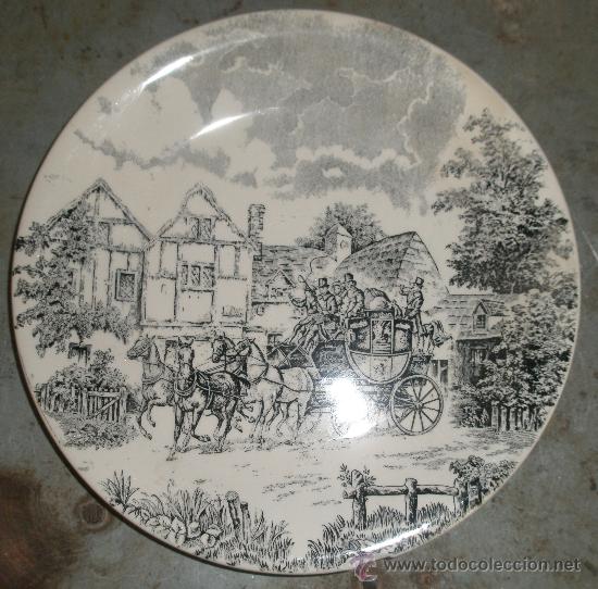 Antig&uuml;edades: Plato de 23 cms. de di&aacute;metro. San Claudio. - Foto 1