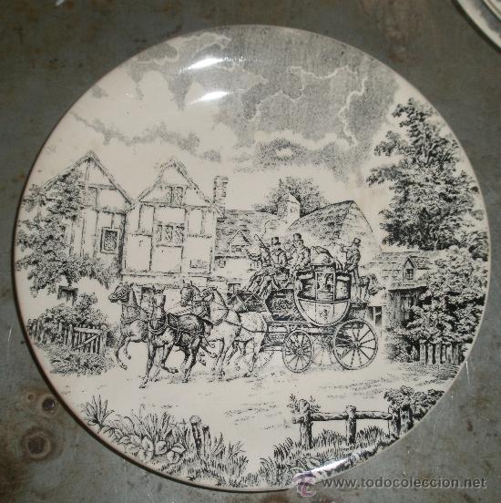 Antig&uuml;edades: Plato de 23 cms. de di&aacute;metro. San Claudio. - Foto 1