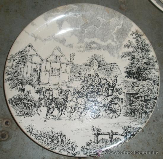 Antig&uuml;edades: Plato de 23 cms. de di&aacute;metro. San Claudio. - Foto 1