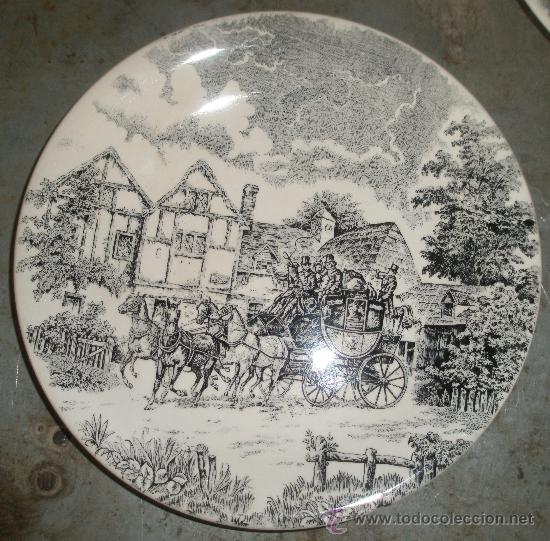 Antig&uuml;edades: Plato de 23 cms. de di&aacute;metro. San Claudio. - Foto 1