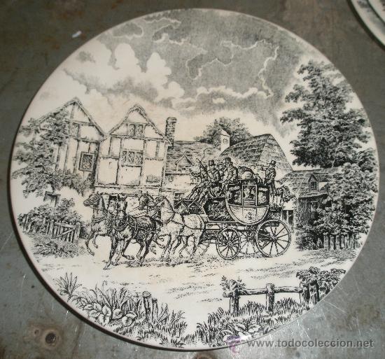 Antig&uuml;edades: Plato de 23 cms. de di&aacute;metro. San Claudio. - Foto 1