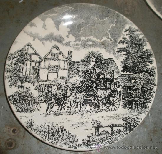 Antig&uuml;edades: Plato de 23 cms. de di&aacute;metro. San Claudio. - Foto 1