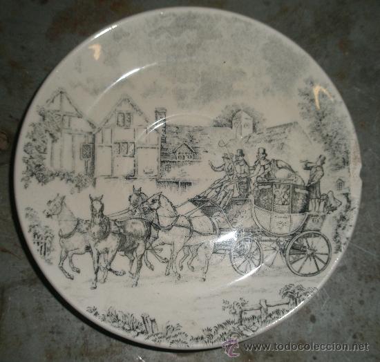 Antig&uuml;edades: Plato de 14 cms. de di&aacute;metro. San Claudio. - Foto 1