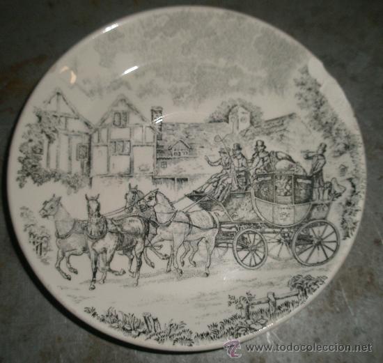 Antig&uuml;edades: Plato de 14 cms. de di&aacute;metro. San Claudio. - Foto 1