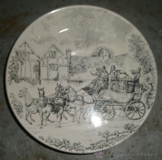 Antig&uuml;edades: Plato de 14 cms. de di&aacute;metro. San Claudio. - Foto 1