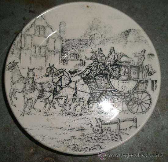 Antig&uuml;edades: Plato de 11,5 cms. de di&aacute;metro. San Claudio. - Foto 1
