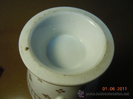 Antig&uuml;edades: CAFETERA FRANCESA DE PORCELANA IMPERIO - Foto 9