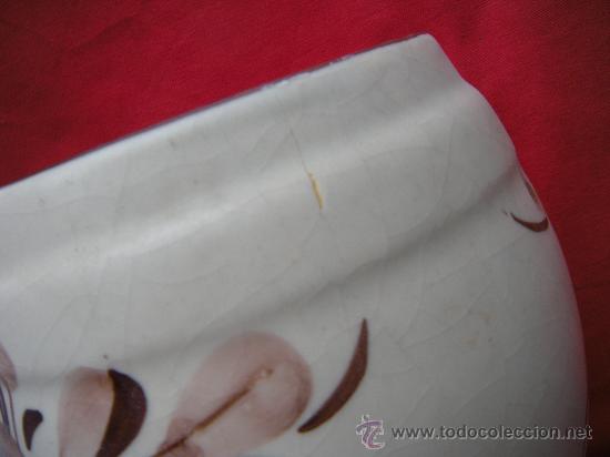 Antig&uuml;edades: TARRO ALBARELO DE COCINA PINTADO A MANO - Foto 2