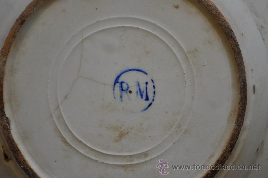 Antig&uuml;edades: Plato de ceramica - Foto 3