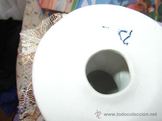 Antig&uuml;edades: BUSTO DE ARLEQU&Iacute;N  14 CMS, CON MARCA EN LA BASE. - Foto 4