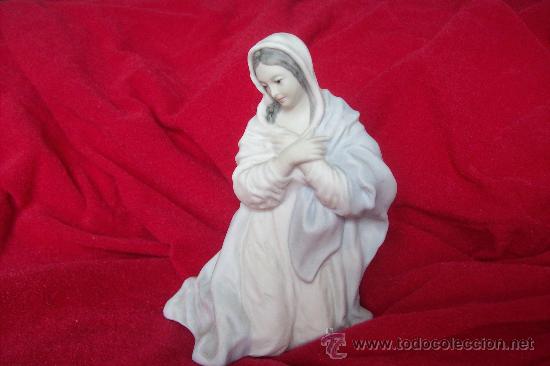 Antig&uuml;edades: Virgen porcelana Peyro - Foto 6
