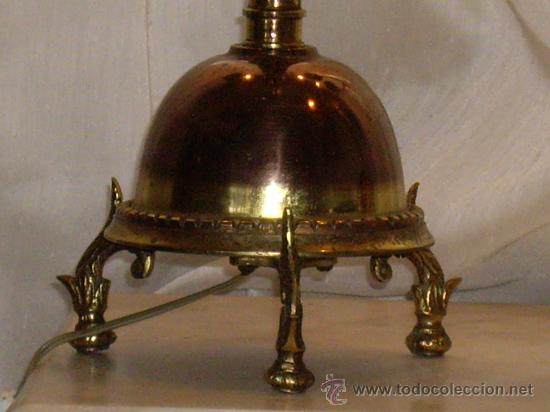 Antig&uuml;edades: DOS LAMPARAS DE MESA ESTILO MODERNISTA - Foto 3