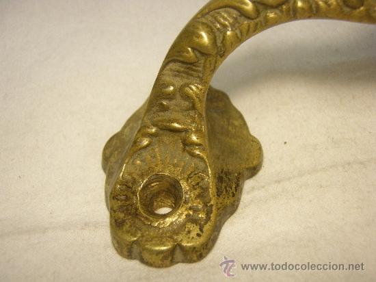 Antig&uuml;edades: PAR TIRADORES BRONCE FINALES XIX - Foto 2