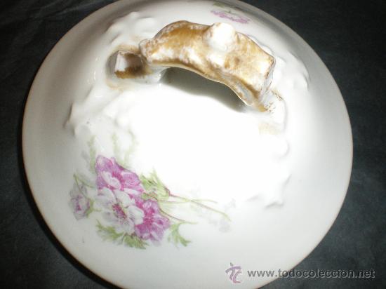 Antig&uuml;edades: tetera en porcelana de gran tama&ntilde;o - Foto 4