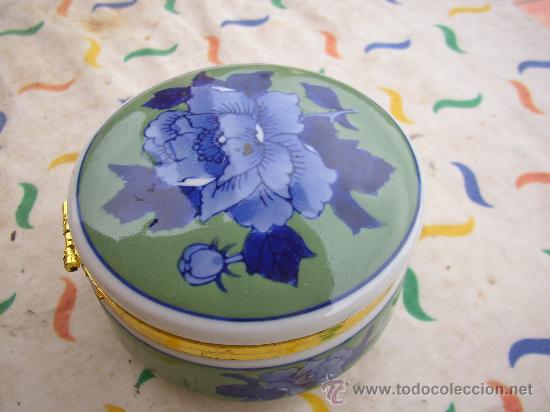Antig&uuml;edades: BONITO JOYERO TONOS AZULES - Foto 1