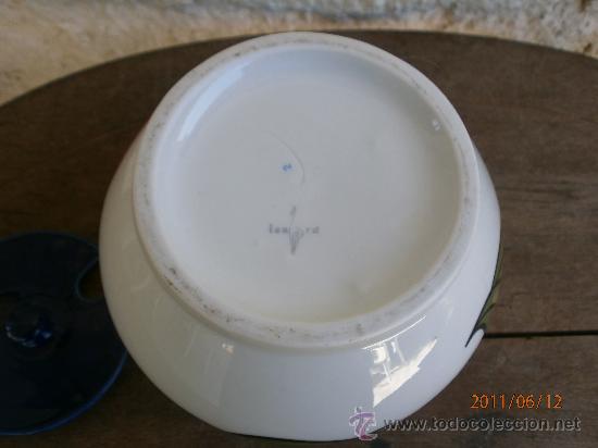 Antig&uuml;edades: RECIPIENTE. PARA  OLIVAS  MARCA EN LA BASE. ISARD - Foto 4