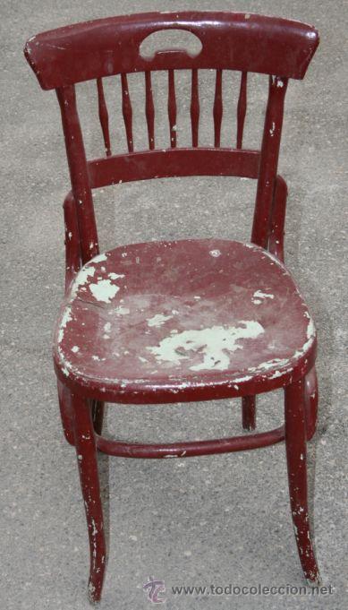 Antig&uuml;edades: SILLA DE MADERA - Foto 1