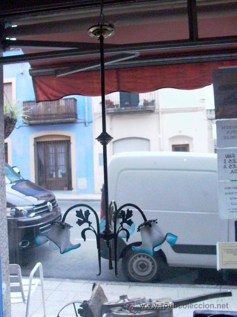 Antig&uuml;edades: PRECIOSA LAMPARA MODERNISTA - Foto 2