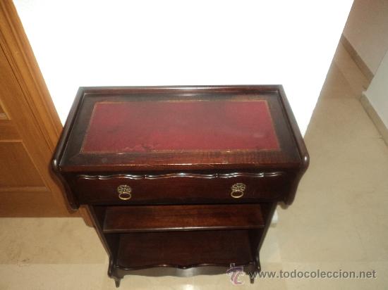 Antig&uuml;edades: Consola de dos baldas y un cajon - Foto 3