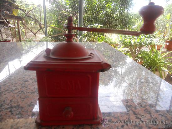 Oggetti Antichi: ANTIGUO MOLINILLO DE CAFE . MARCA ELMA