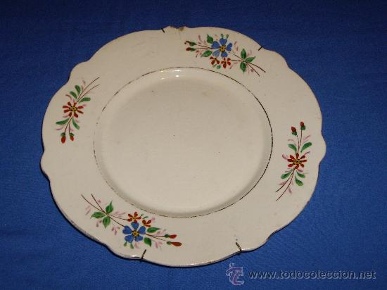 Antig&uuml;edades: PLATO DE ALCAZAR DE SAN JUAN - Foto 1