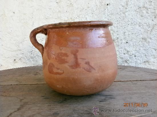 Antig&uuml;edades: ANTIGUO PUCHERO COM MARCA C. VENTAS . 1.  BREDA - Foto 2