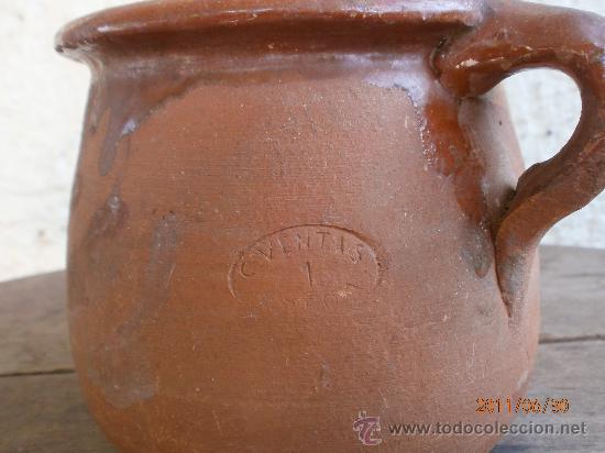 Antig&uuml;edades: ANTIGUO PUCHERO COM MARCA C. VENTAS . 1.  BREDA - Foto 3
