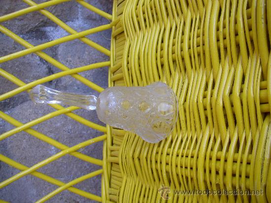 Antig&uuml;edades: ANTIGUA CAMPANILLA DE CRISTAL, 14 CMS - Foto 1