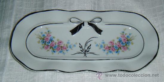 Antig&uuml;edades: bandeja de porcelana - Foto 1
