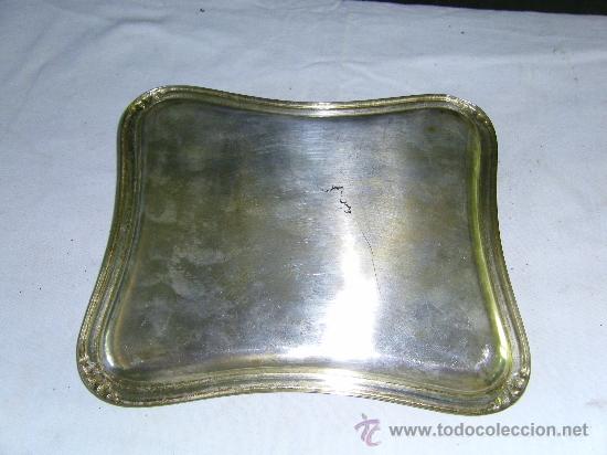 Antig&uuml;edades: BANDEJA PLATEADA - Foto 1