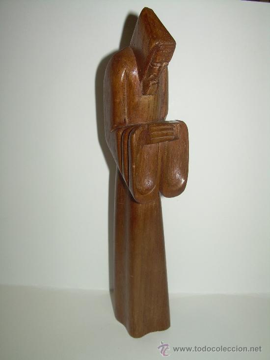 Antig&uuml;edades: ANTIGUA TALLA RELIGIOSA DE MADERA. - Foto 1