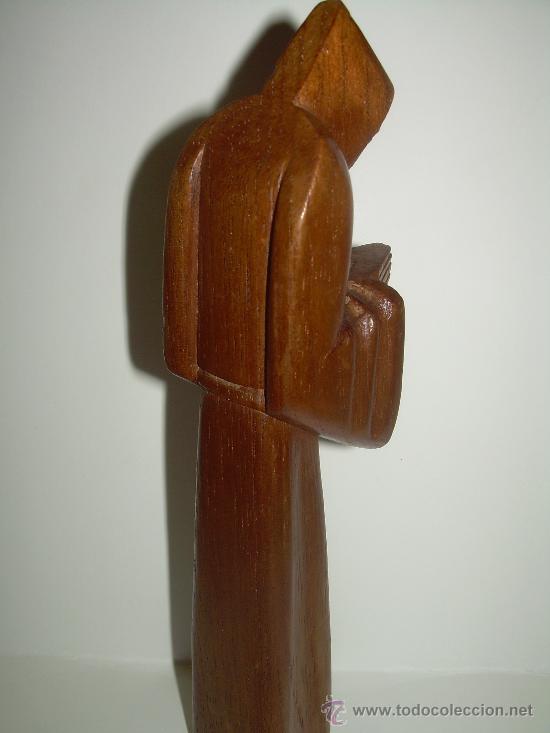 Antig&uuml;edades: ANTIGUA TALLA RELIGIOSA DE MADERA. - Foto 6