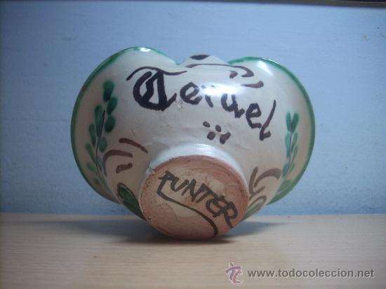 Antig&uuml;edades: CESTA DE CERAMICA PUNTER (TERUEL)&iexcl;&iexcl; - Foto 3
