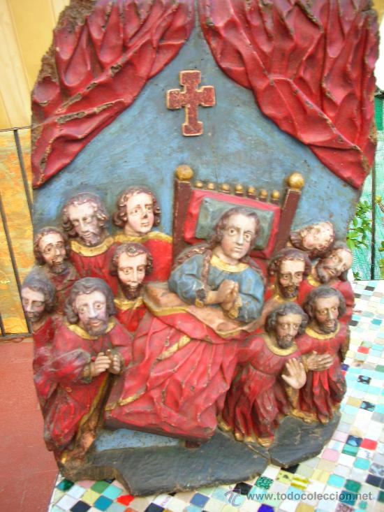 Antig&uuml;edades: retablo siglo XVII, exvoto - Foto 1