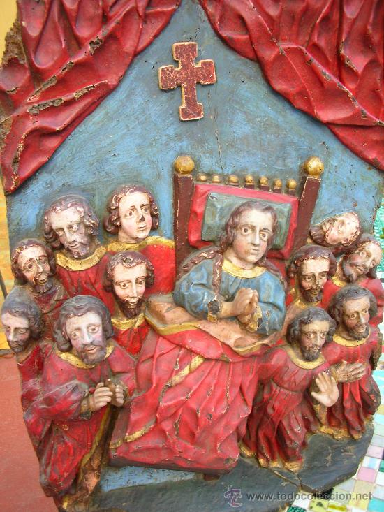 Antig&uuml;edades: retablo siglo XVII, exvoto - Foto 2