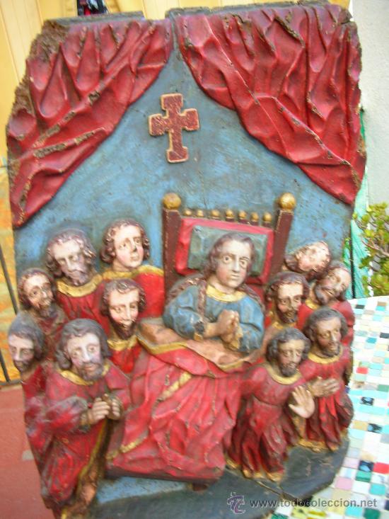 Antig&uuml;edades: retablo siglo XVII, exvoto - Foto 4