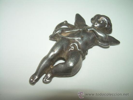 Antig&uuml;edades: ANTIGUO Y BONITO CUPIDO DE PLATA MACIZA. - Foto 2
