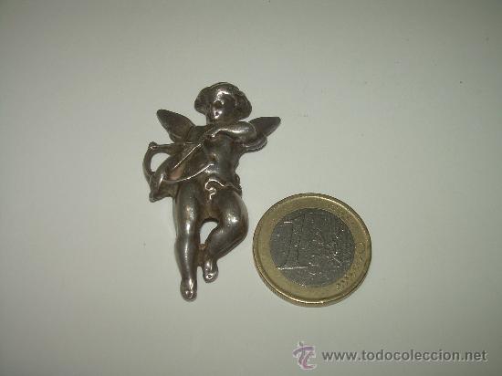 Antig&uuml;edades: ANTIGUO Y BONITO CUPIDO DE PLATA MACIZA. - Foto 4