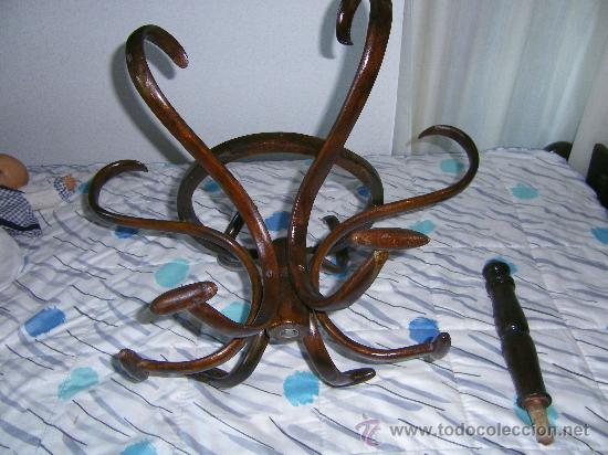 Antig&uuml;edades: PERCHERO ARBOL-GIRATORIO - Foto 3