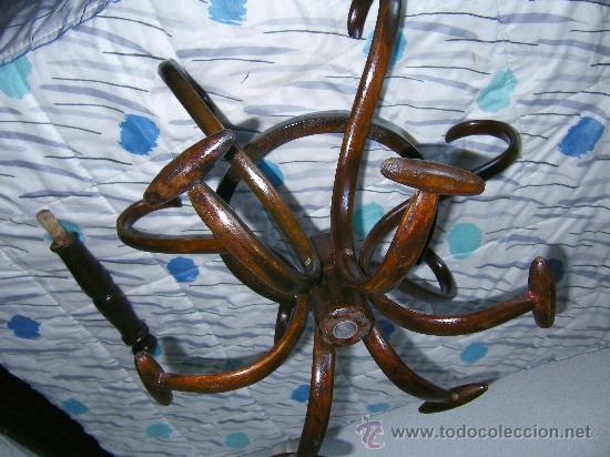 Antig&uuml;edades: PERCHERO ARBOL-GIRATORIO - Foto 2