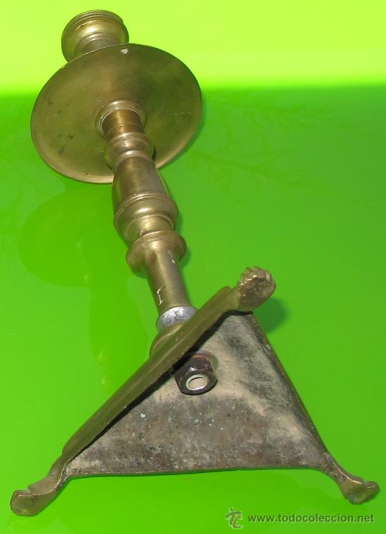 Antig&uuml;edades: ANTIGUO CANDELABRO BRONCE - Foto 5