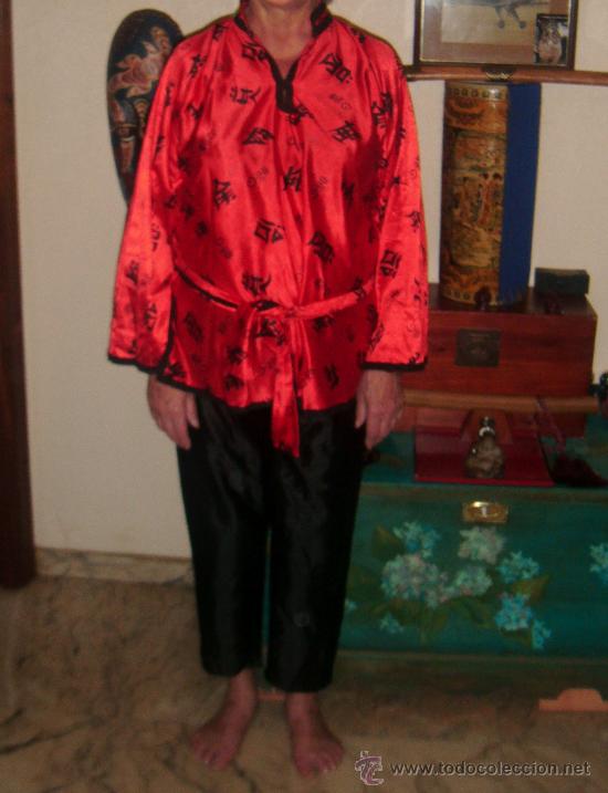 Antig&uuml;edades: traje chino completo - Foto 1