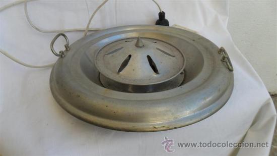 Antig&uuml;edades: bracero de aluminio electrificado - Foto 1