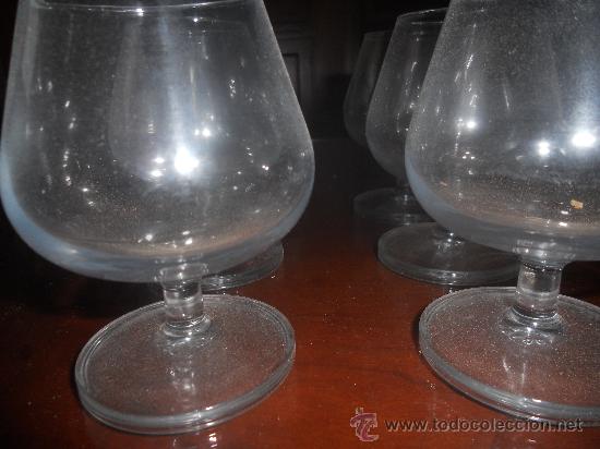 Antig&uuml;edades: ANTIGUAS COPAS DE CO&Ntilde;AC O LICOR LISAS. - Foto 3
