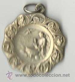 Antig&uuml;edades: Antigua medalla en plata. - Foto 1